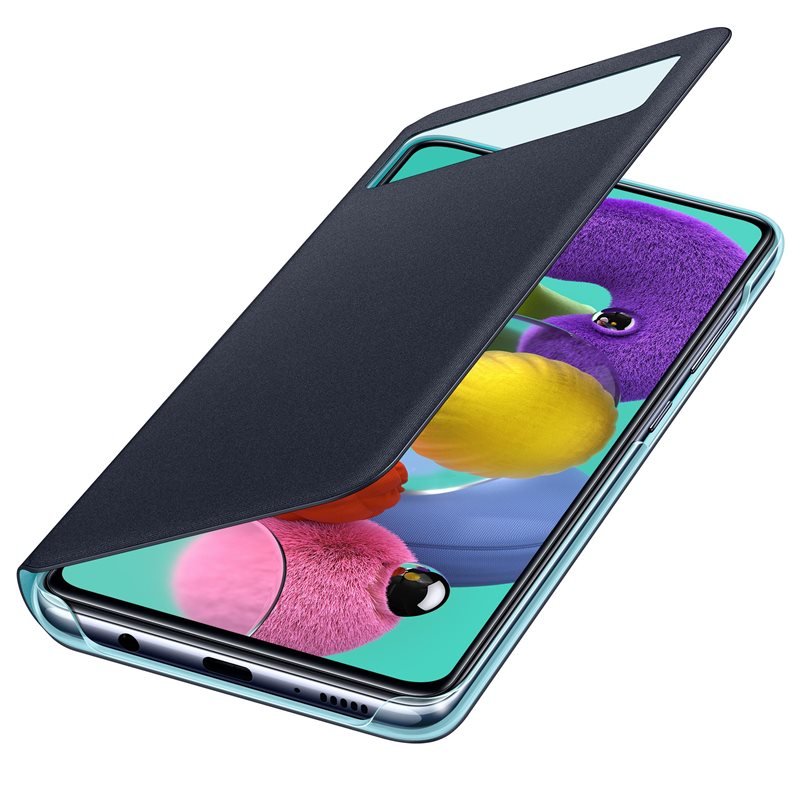 Samsung Flipové pouzdro S View Galaxy A51 Black - obrázek č. 2