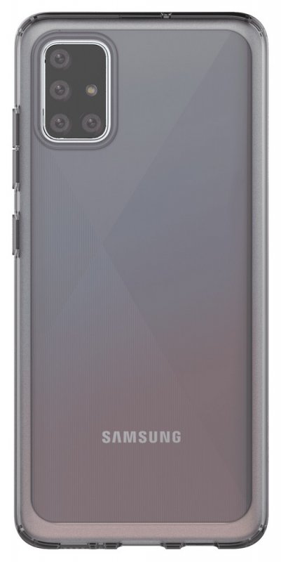 Samsung Poloprůhledný zadní kryt pro Galaxy A51 Black - obrázek produktu