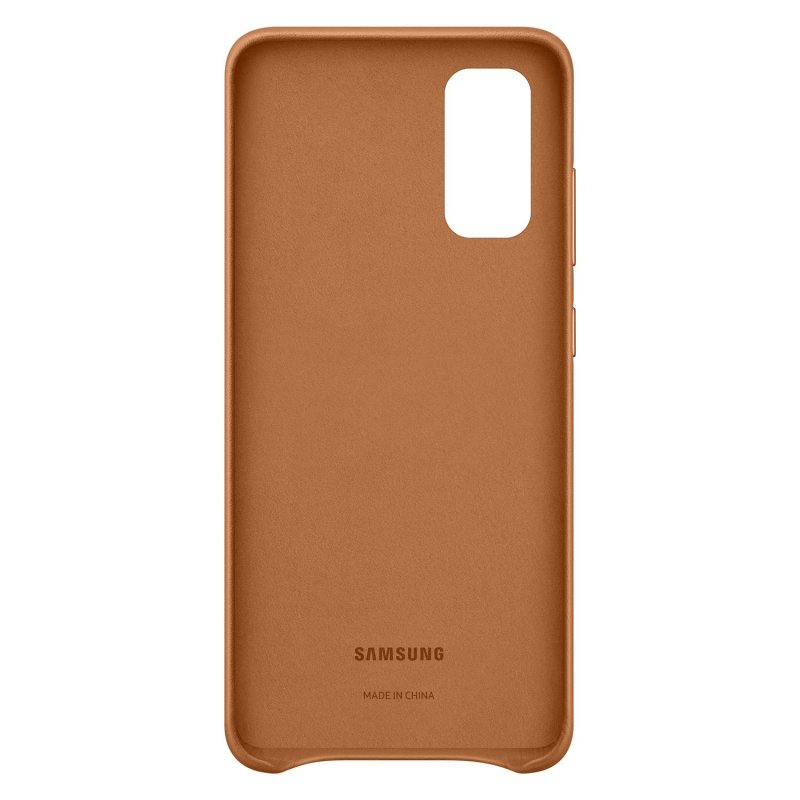 Samsung Kožený kryt pro S20 Brown - obrázek č. 1