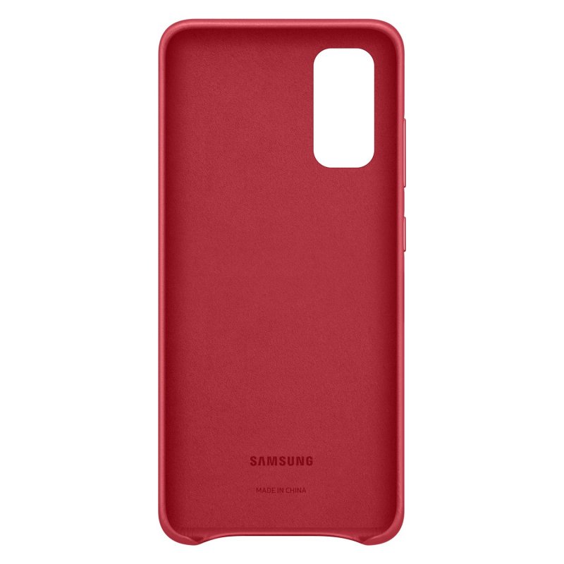 Samsung Kožený kryt pro S20 Red - obrázek č. 1