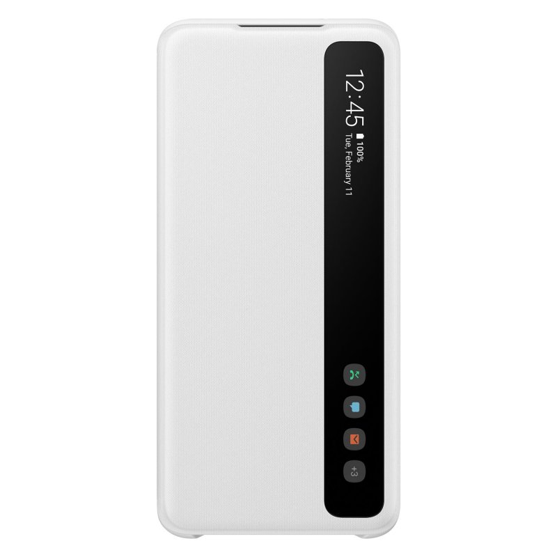 Samsung Flipové pouzdro Clear View pro S20+ White - obrázek produktu