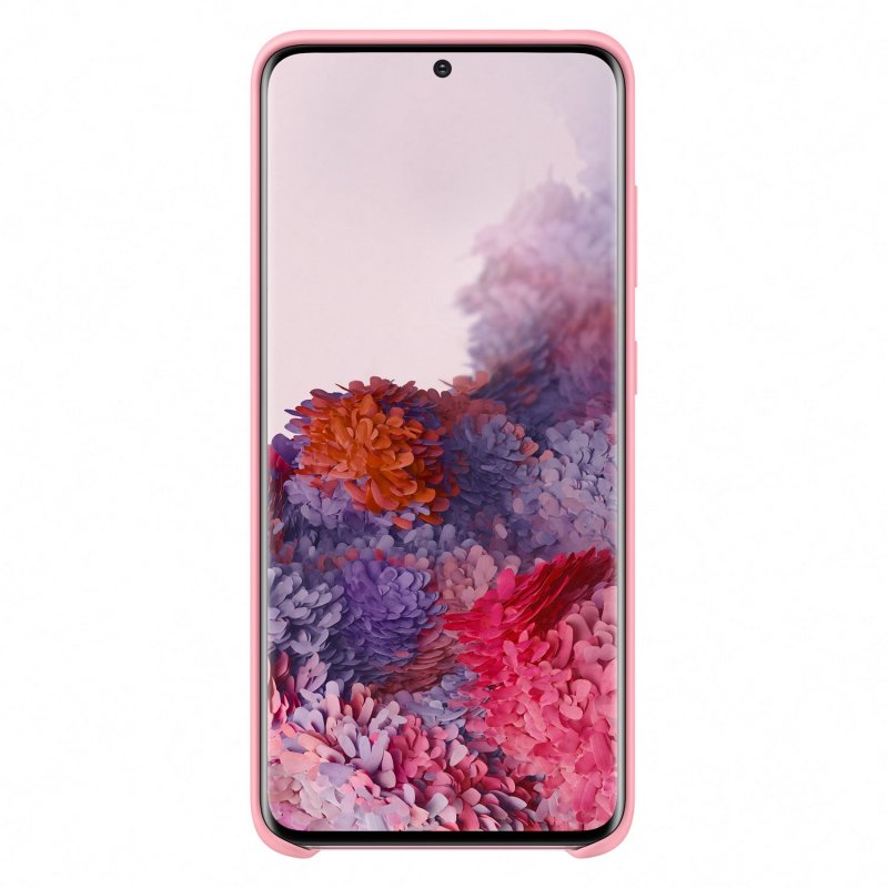 Samsung Silikonový kryt pro S20+ Pink - obrázek č. 1