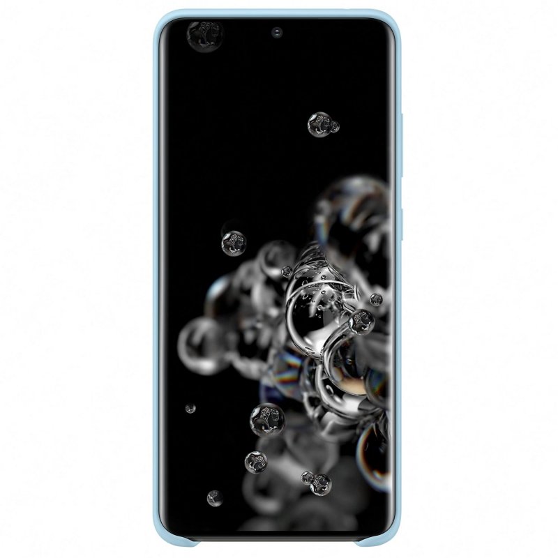 Samsung Silikonový kryt pro S20 Ultra Sky Blue - obrázek č. 2