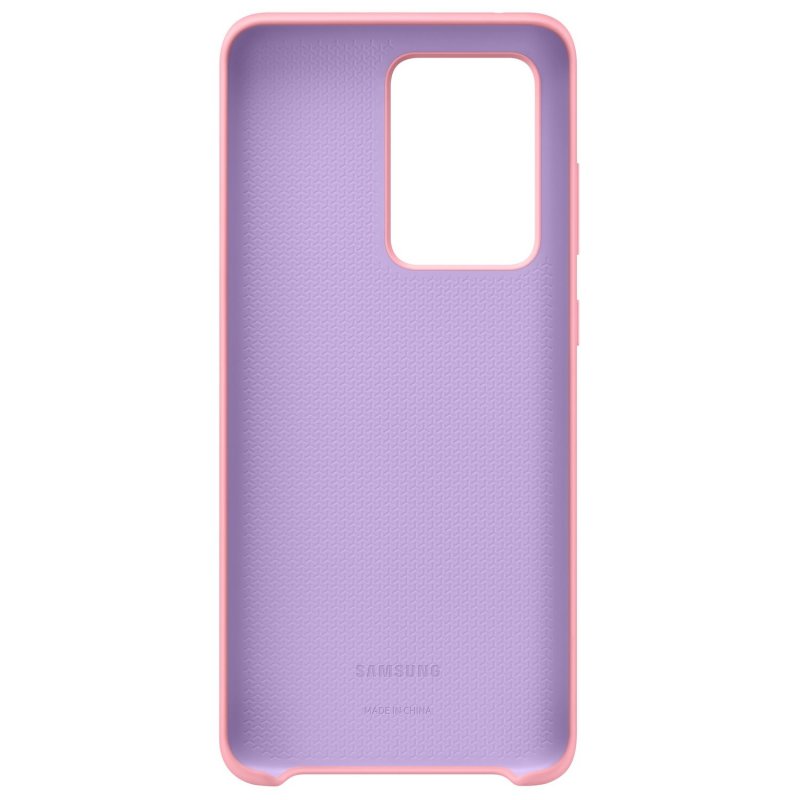 Samsung Silikonový kryt pro S20 Ultra Pink - obrázek č. 1