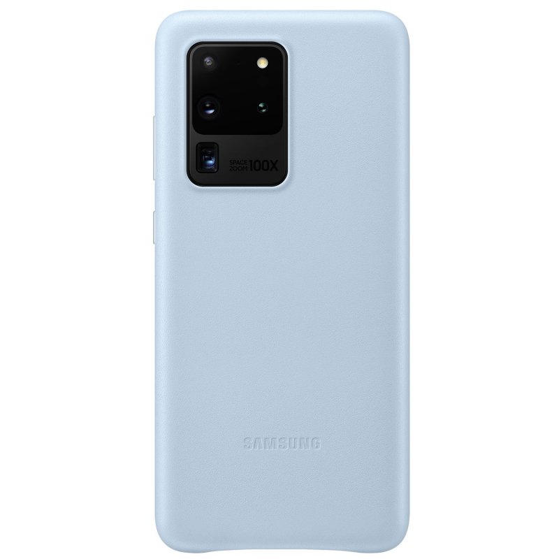 Samsung Kožený kryt pro S20 Ultra Sky Blue - obrázek produktu