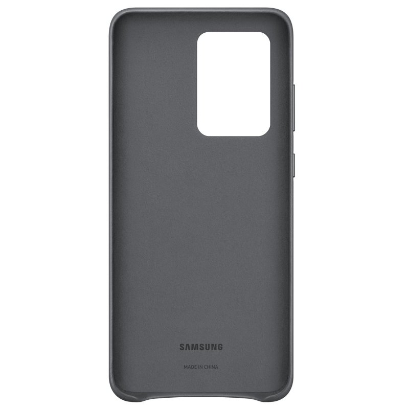 Samsung Kožený kryt pro S20 Ultra Gray - obrázek č. 1