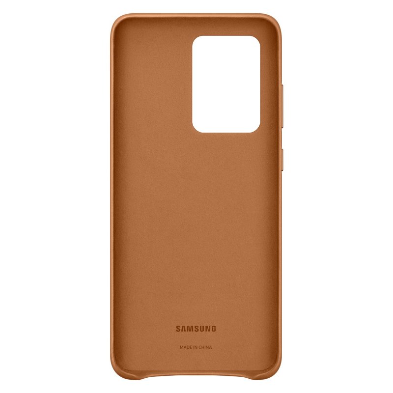 Samsung Kožený kryt pro S20 Ultra Brown - obrázek č. 1