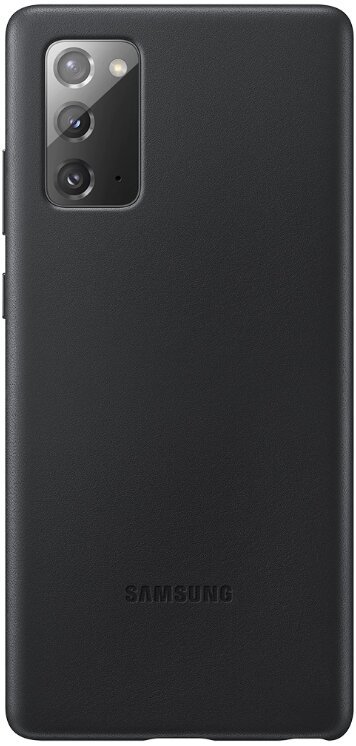 Samsung Kožený zadní kryt pro Note 20 Black - obrázek produktu