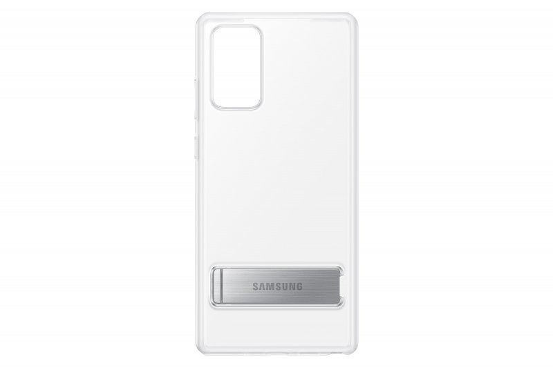 Samsung Průhledný zadní kryt se stojankem pro Note 20 Transparent - obrázek č. 2