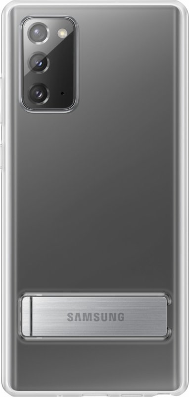 Samsung Průhledný zadní kryt se stojankem pro Note 20 Transparent - obrázek produktu