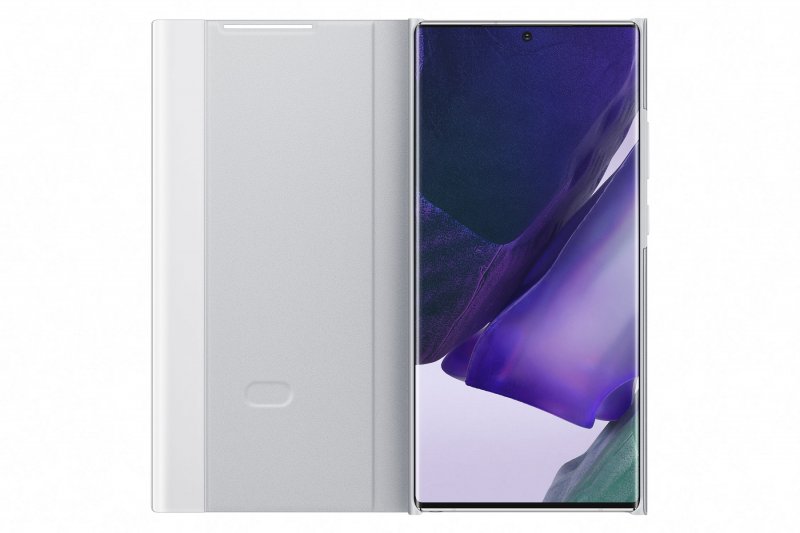Samsung Flipové pouzdro Clear View pro Note 20 Ultra White Silver - obrázek č. 2