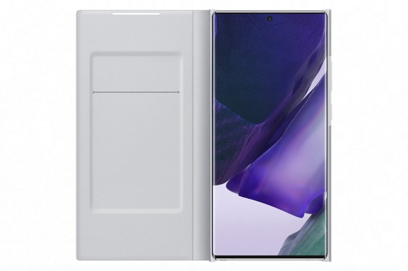 Samsung Flipové pouzdro LED View Note 20 Ultra White Silver - obrázek č. 2