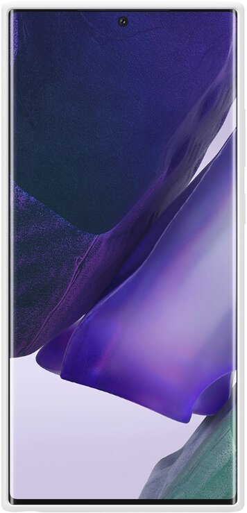 Samsung Silikonový zadní kryt Note 20 Ultra White Silver - obrázek č. 1