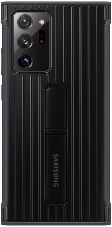 Samsung Tvrzený ochranný kryt se stojánkem pro Note 20 Ultra Black - obrázek produktu