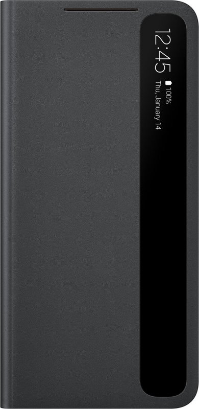 Samsung Flipové pouzdro Clear View pro S21 Black - obrázek produktu
