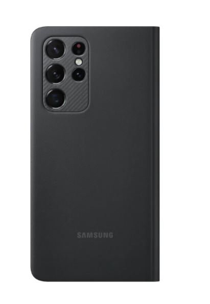 Samsung Flipové pouzdro Clear View s perem S Pen pro S21 Ultra Black - obrázek č. 1