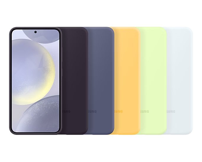 Samsung Silikonový zadní kryt S24 Yellow - obrázek č. 4