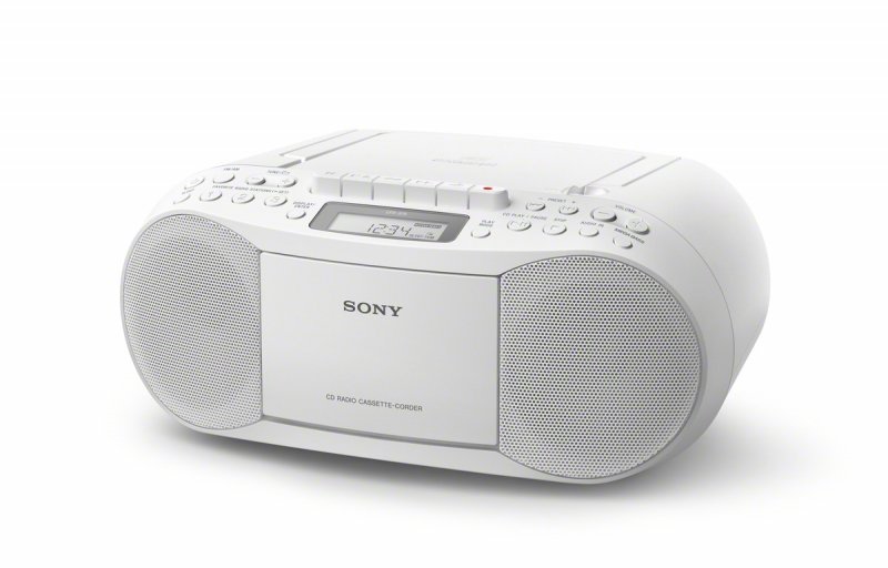 Sony radiomagnetofon s CD přehr. CFD-S70, bílý - obrázek produktu