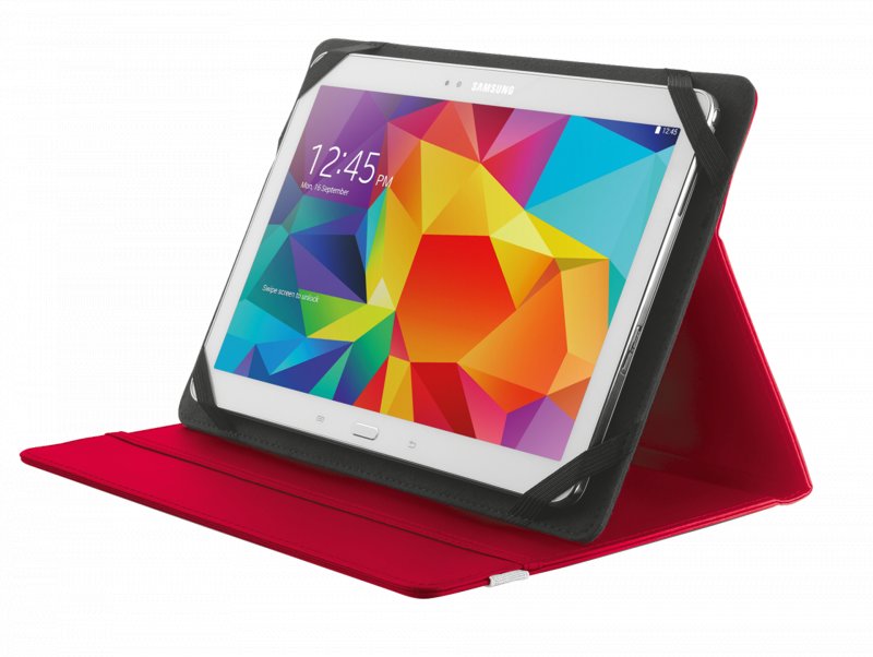 TRUST Primo Folio Case with Stand for 10" tablets - red - obrázek produktu