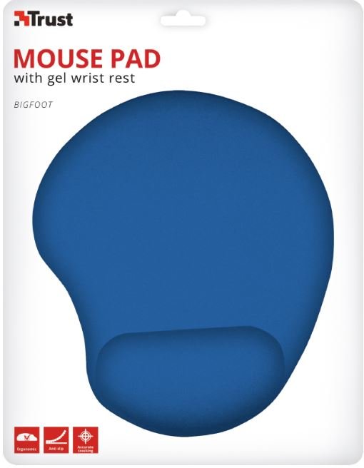 podložka TRUST BigFoot Gel Mouse Pad - blue - obrázek č. 1
