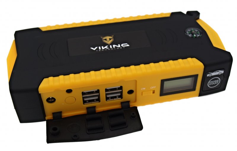 VIKING Car Jump Starter Zulu 19 19000mAh PLUS, Notebook powerbank, Žlutá - obrázek produktu
