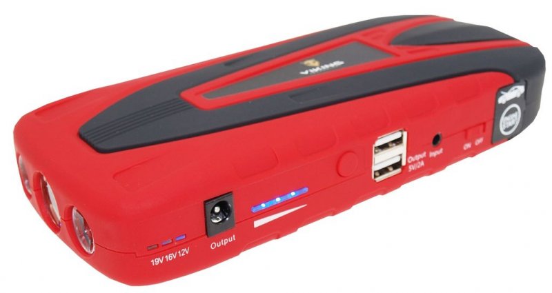 VIKING Car Jump Starter Zulu 12 12000mAh PLUS - Notebook powerbank, Červená - obrázek produktu