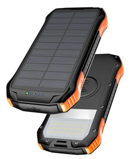 Solární powerbanka VIKING S12W QC3.0 12000mAh, outdoorová s IP66, USB-C, bezkontaktní nabíjení - obrázek č. 4
