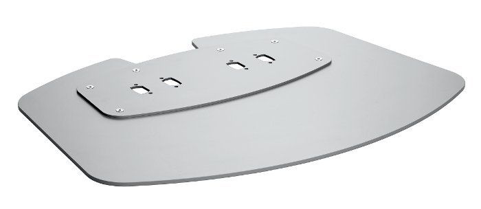 PFF7030S podstavec Connect-it Floor, pro 2 stojiny, stříbrný - obrázek produktu
