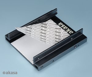 AKASA  montážní kit do 3,5" pro 2 x 2,5" SSD - obrázek č. 1
