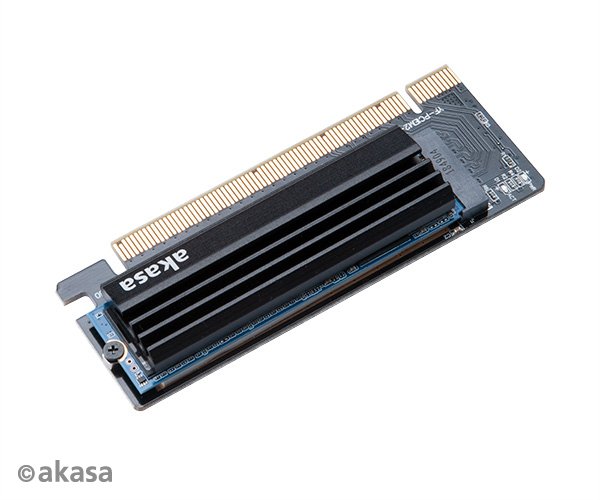 AKASA adaptér M.2 do PCIex s chladičem LP - obrázek č. 1
