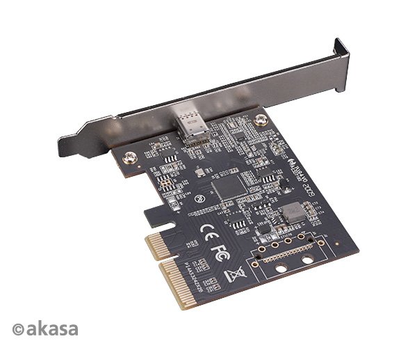 AKASA PCIe karta 1 x USB 3.2 Gen 2x2 Type-C - obrázek č. 3