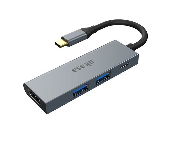 AKASA - externí USB hub - USB type-C s  HDMI - obrázek č. 1