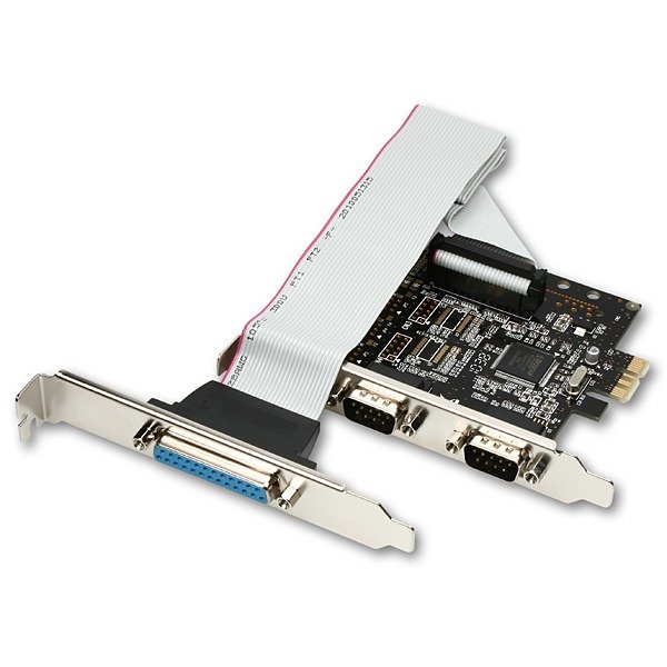 AXAGON PCEA-SP, PCIe adaptér - 2x sériový port (RS232) + 1x paralelní (LPT) - obrázek č. 1