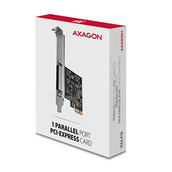 AXAGON PCEA-P1N, PCIe řadič - 1x paralelní port (LPT), vč. LP - obrázek č. 5