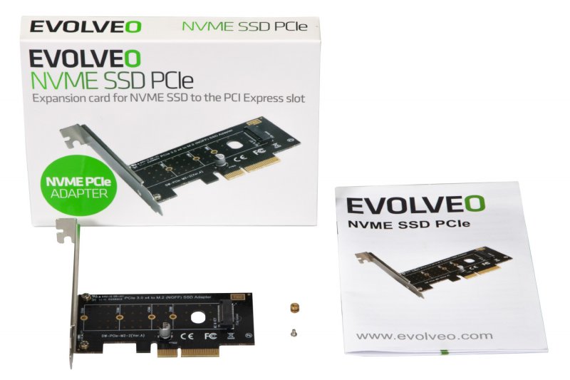 EVOLVEO NVME SSD PCIe, rozšiřující karta - obrázek č. 3