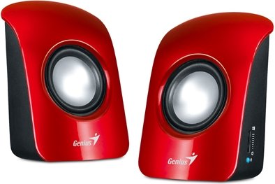 Speaker GENIUS SP-U115 1,5W USB red - obrázek produktu