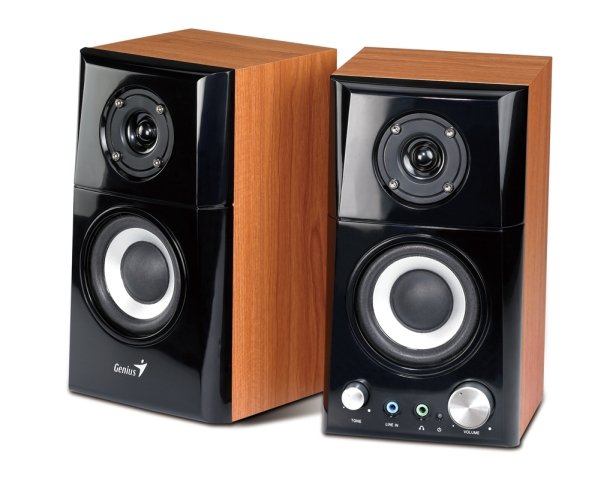 Speaker GENIUS SP-HF 500A wood 2.0 14W - obrázek produktu