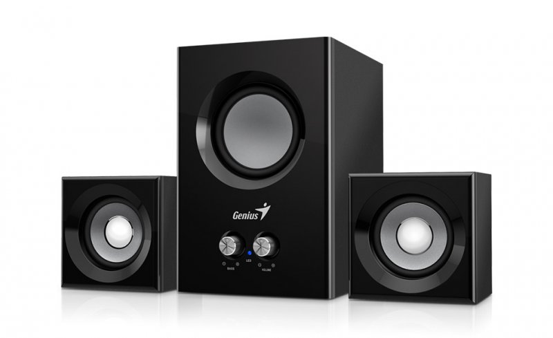 Speaker GENIUS SW-2.1 375 BLK SPK 12W (6W+3W X 2) - obrázek produktu