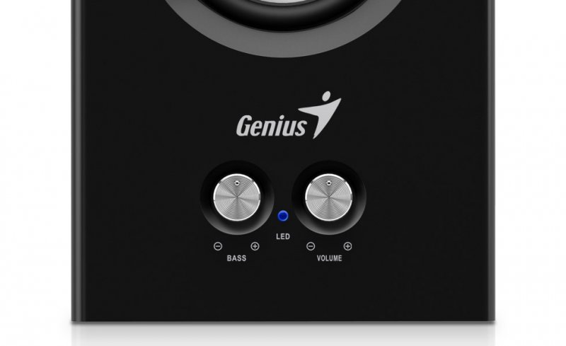 Speaker GENIUS SW-2.1 375 BLK SPK 12W (6W+3W X 2) - obrázek č. 3
