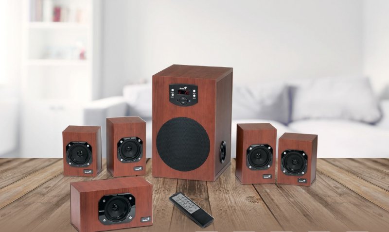 Speaker GENIUS SW-HF5.1 4600 II, 100W - obrázek produktu