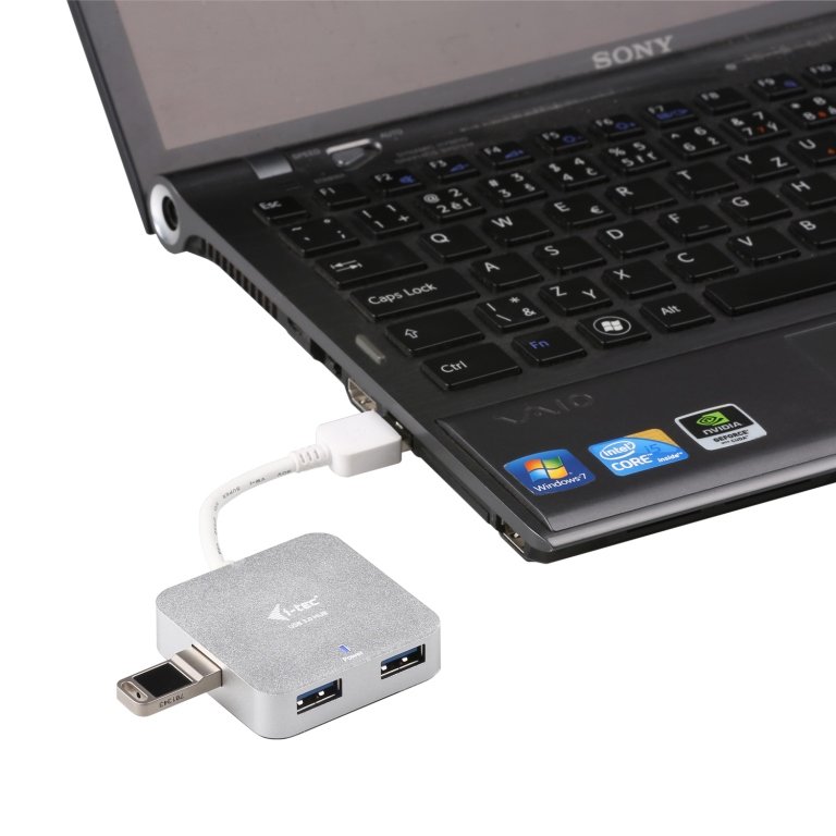i-tec USB 3.0 Metal HUB 4 Port - Aluminium mini - obrázek č. 2