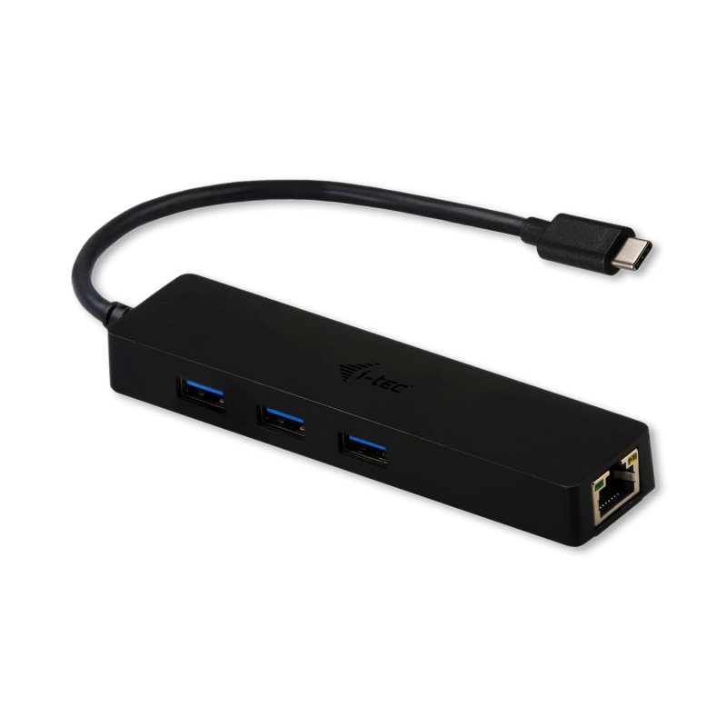 i-tec USB 3.1 Type C SLIM HUB 3 Port With GLAN - obrázek produktu