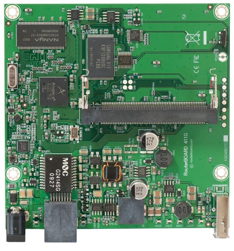 Mikrotik RB411GL 680 MHz, 64MB RAM, RouterOS L4 - obrázek produktu