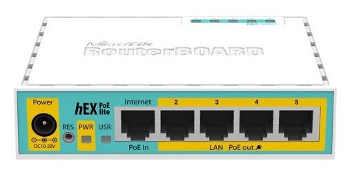 Mikrotik RB750UPr2 650MHz, 64MBRAM, 5x LAN, hEX - obrázek č. 1