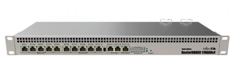 Mikrotik RouterBOARD RB1100x4, RB1100AHx4, 1GB RAM, 4x 1.4 GHz, RouterOS L6 - obrázek produktu
