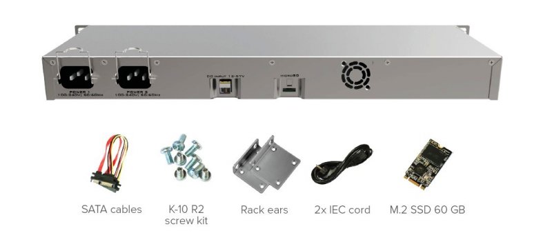Mikrotik RouterBOARD RB1100x4, RB1100AHx4, 1GB RAM, 4x 1.4 GHz, RouterOS L6 - obrázek č. 2