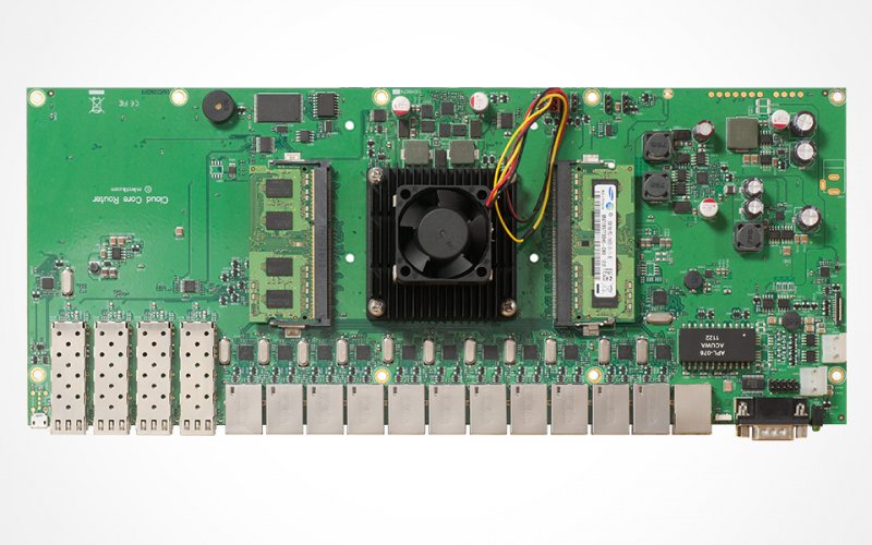 MikroTik CCR1036-12G-4S-EM 16GB RAM, 1.2GHz, OS L6 - obrázek č. 2