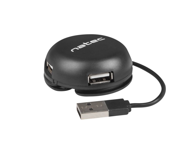 Natec BUMBLEBEE rozbočovač 3x USB 2.0 HUB černý - obrázek produktu