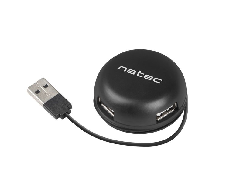 Natec BUMBLEBEE rozbočovač 3x USB 2.0 HUB černý - obrázek č. 4