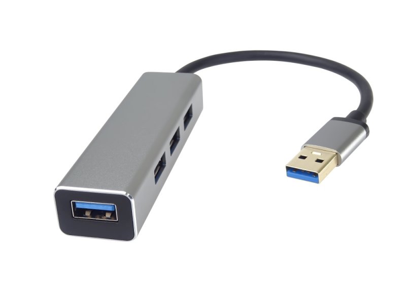 PremiumCord USB 3.0 Superspeed HUB 4-portový - obrázek č. 2